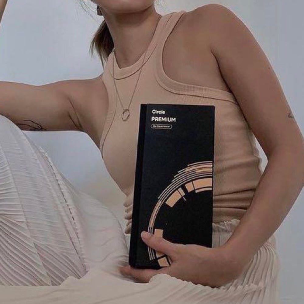 Zara Ribbed Inverted Racerback Tank Top in color nude - Picture 2 of 5